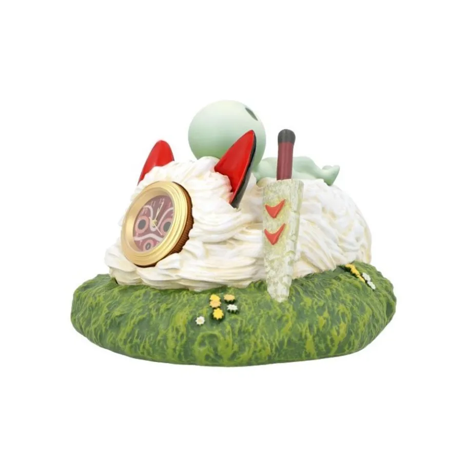Maison Ghibli Table Clock On The Sun'S Mask - Princess Mononoke Sale