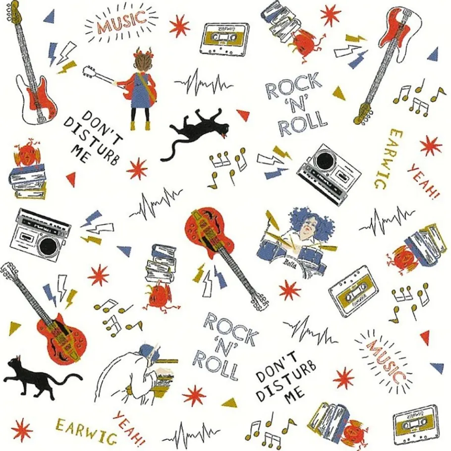 Maison Ghibli Table Napkin Rock'N Roll - Earwig And The Witch Best