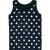 Maison Ghibli Tank Top Totoro Kurosuke Dots Black(Ladies) - My Neighbor Totoro Clearance