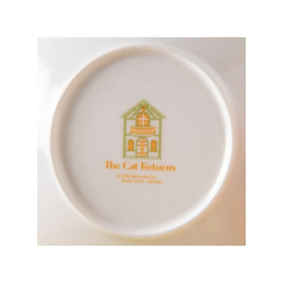 Maison Ghibli Tea Time & Cat Plate - The Cat Returns Discount