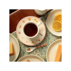 Maison Ghibli Tea Time & Cat Spoon - The Cat Returns Discount
