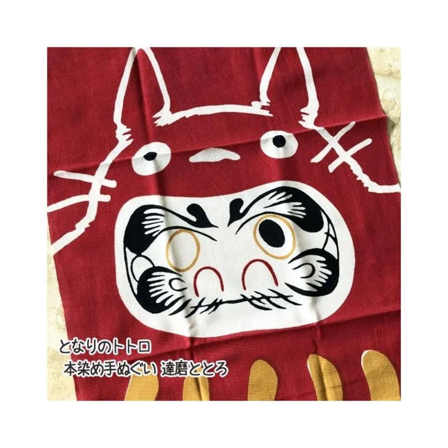 Maison Ghibli Tenugui Totoro Dharma Doll - My Neighbor Totoro