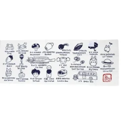 Maison Ghibli Tenugui Totoro Symbols - My Neighbor Totoro Hot