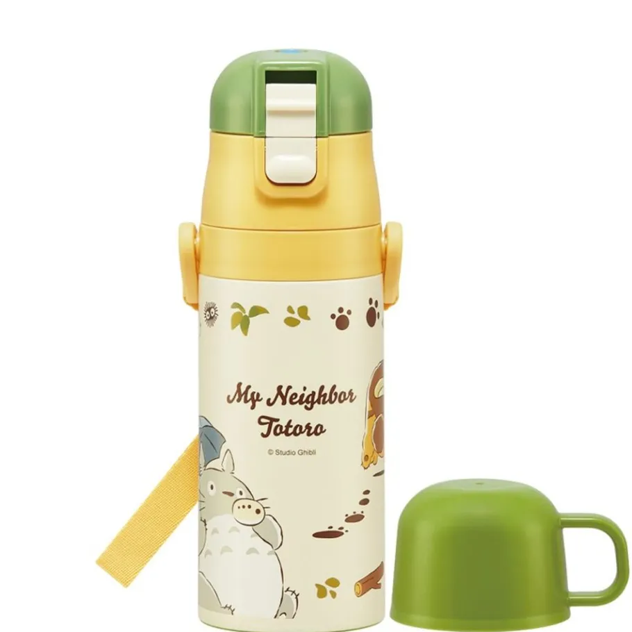 Maison Ghibli Thermos Bottle Double Opening Totoro & Catbus - My Neighbor Totoro Sale