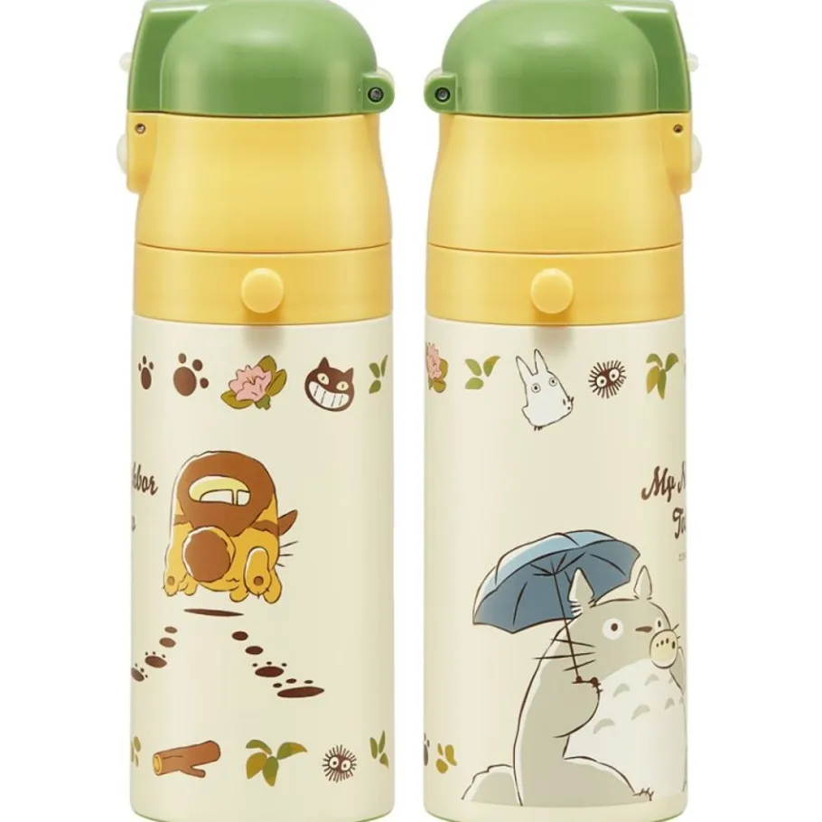 Maison Ghibli Thermos Bottle Double Opening Totoro & Catbus - My Neighbor Totoro Sale