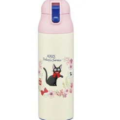 Maison Ghibli Thermos Bottle 500Ml Jiji Flower Garland - Kiki'S Delivery Service Clearance