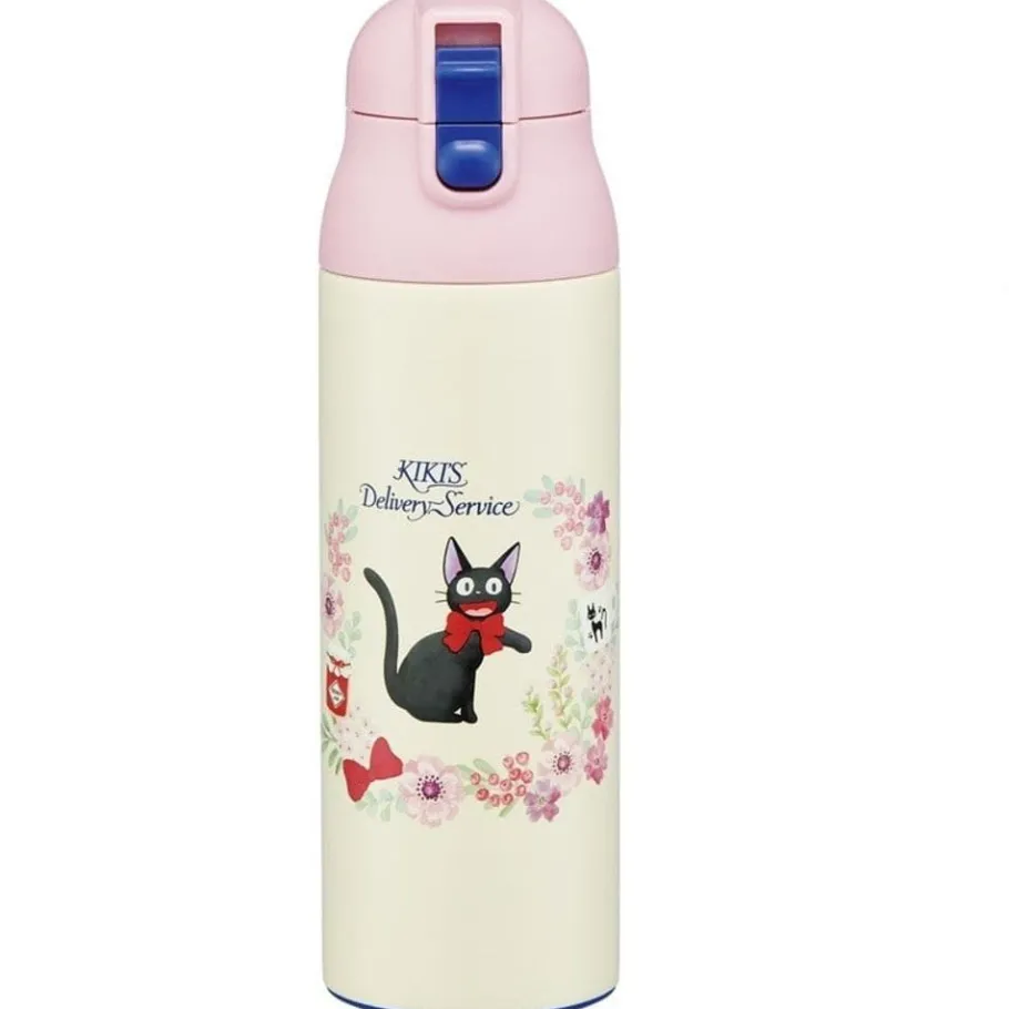 Maison Ghibli Thermos Bottle 500Ml Jiji Flower Garland - Kiki'S Delivery Service Clearance