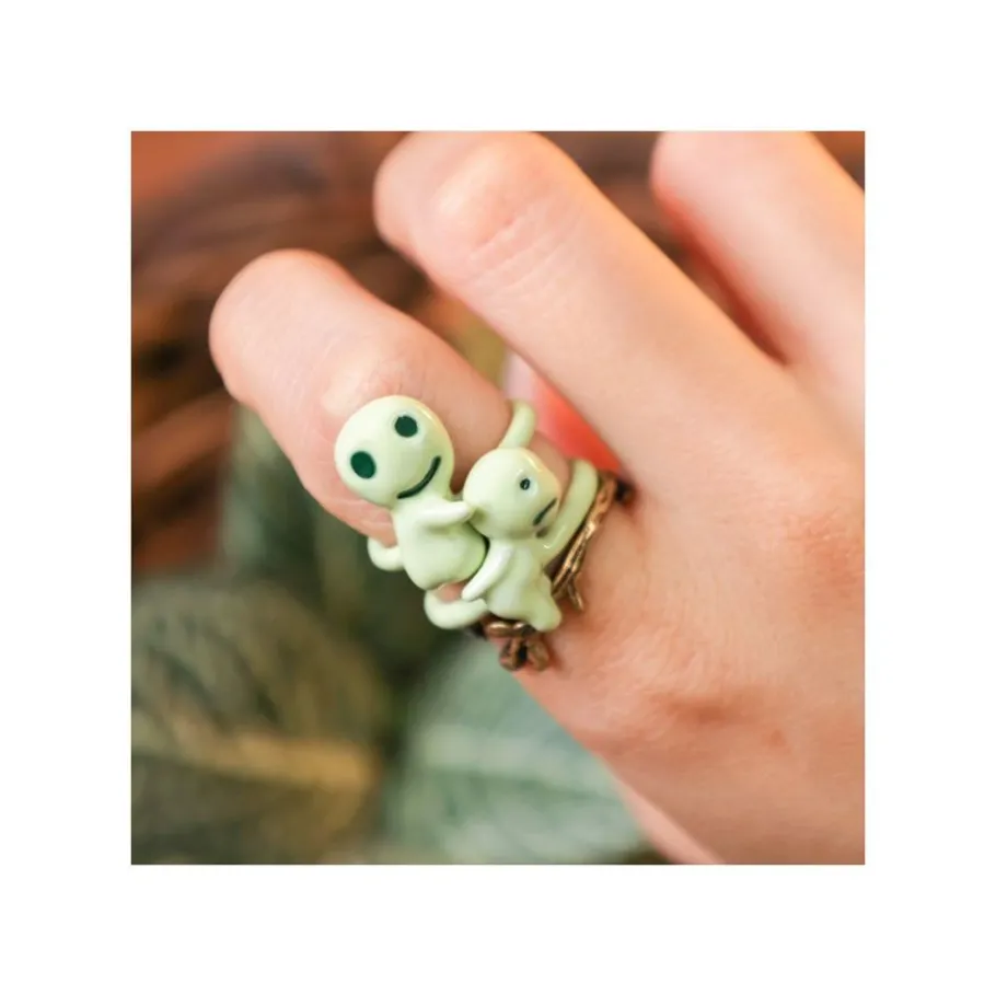 Maison Ghibli Three Ring Set Kodama - Princess Mononoke Outlet