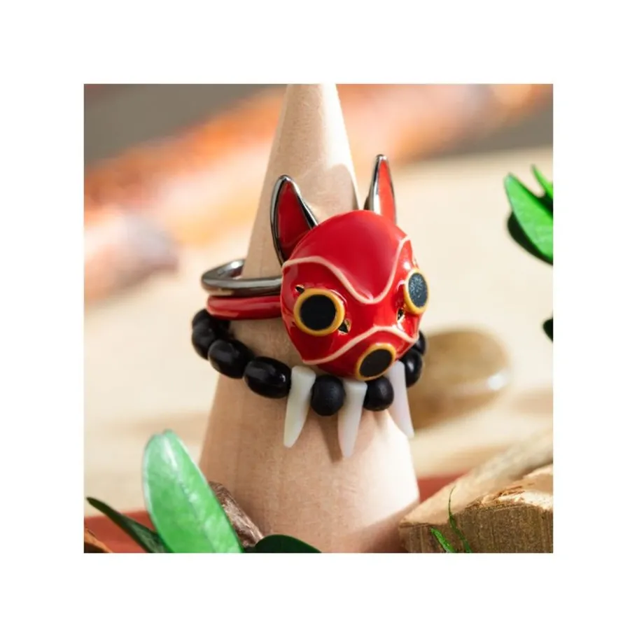 Maison Ghibli Three Ring Set San'S Mask - Princess Mononoke Online