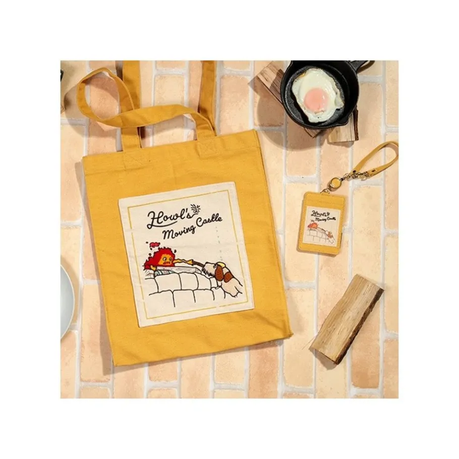 Maison Ghibli Tote Bag Calcifer & Heen - Howl'S Moving Castle Best