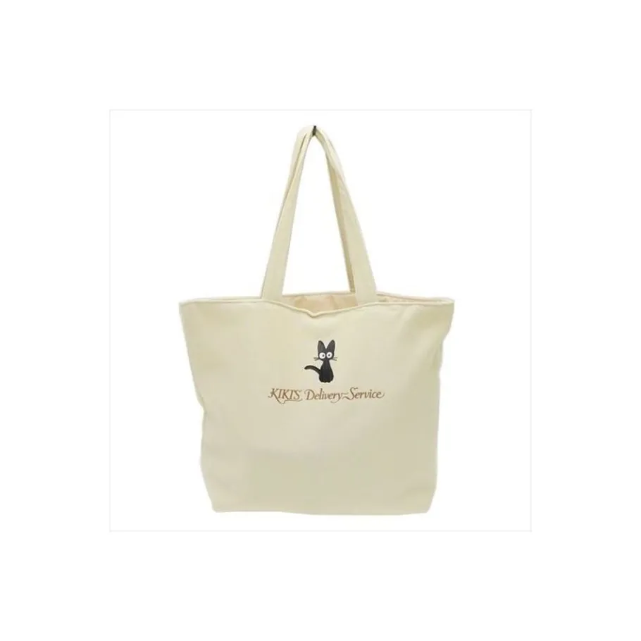 Maison Ghibli Tote Bag Jiji And Her Bread- Kiki'S Delivery Service