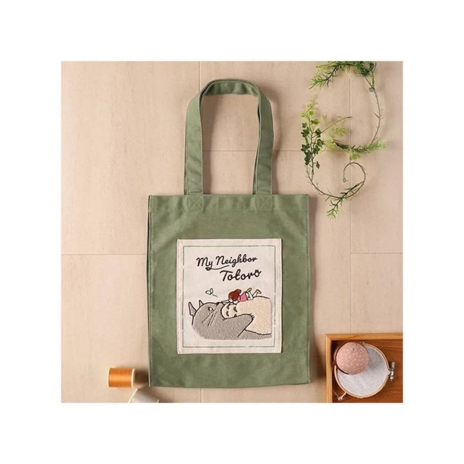 Maison Ghibli Tote Bag Mei Taking A Nap - My Neighbor Totoro New