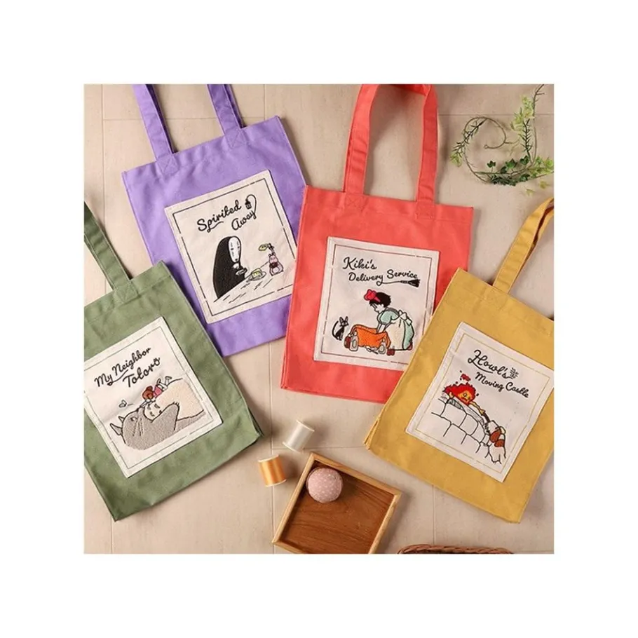Maison Ghibli Tote Bag Mei Taking A Nap - My Neighbor Totoro New