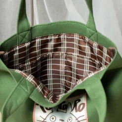 Maison Ghibli Tote Bag Totoro Autumn Green - My Neighbor Totoro Discount