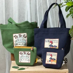 Maison Ghibli Tote Bag Totoro Autumn Green - My Neighbor Totoro Discount