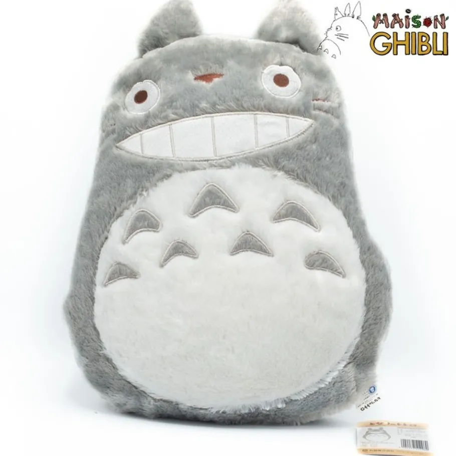 Maison Ghibli Totoro Grey Cushion - My Neighbour Totoro Online