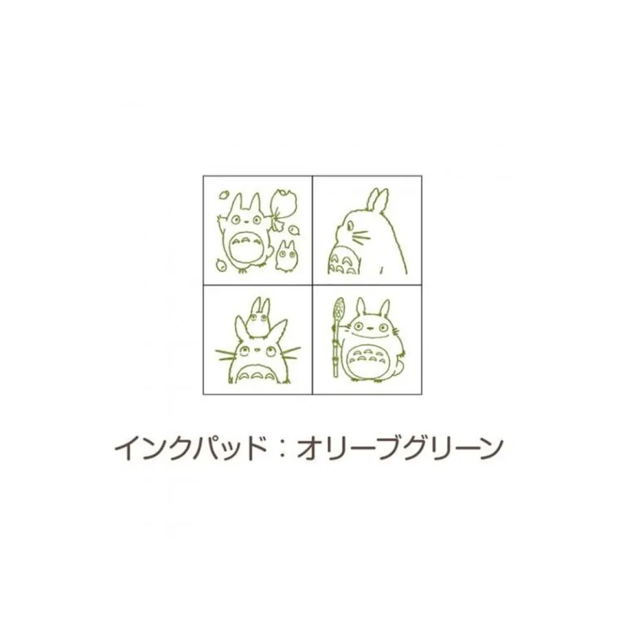 Maison Ghibli Totoro Mini Stamp Set Green - My Neighbor Totoro Outlet