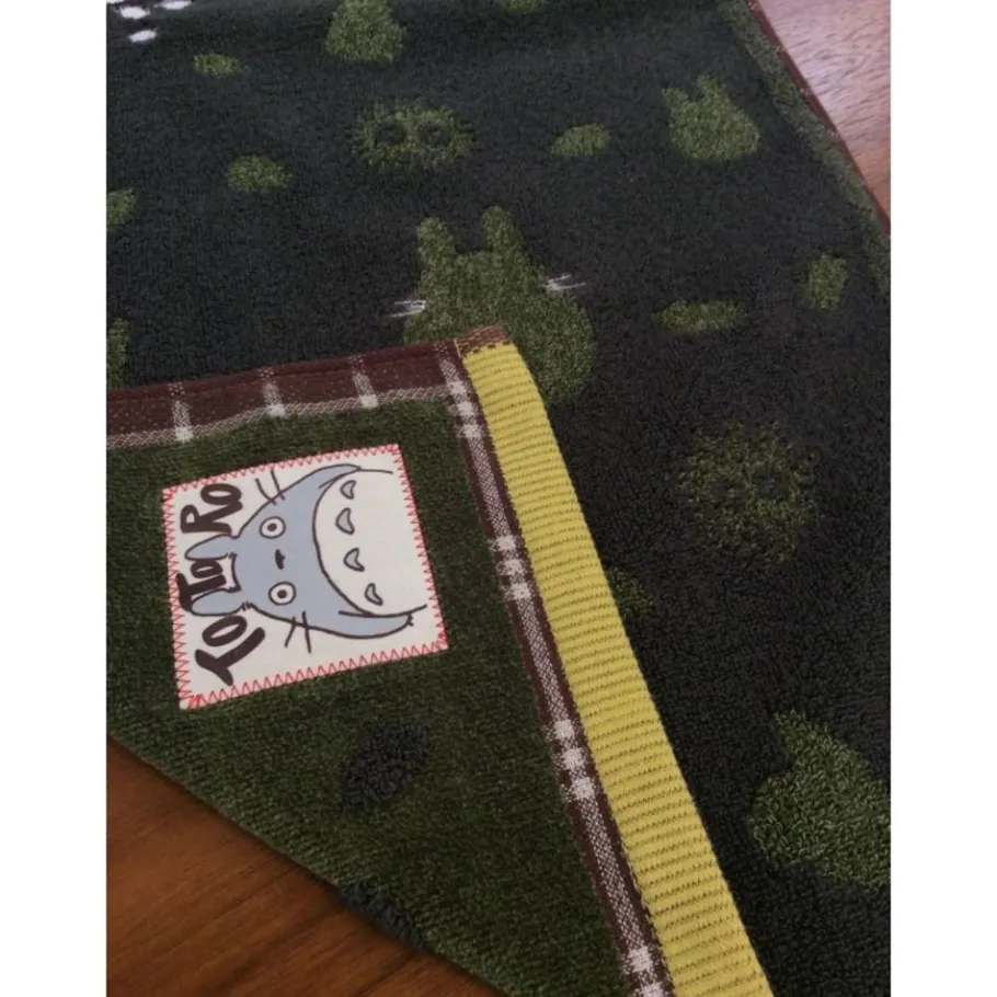 Maison Ghibli Towel Autumn Green 34X80 Cm - My Neighbor Totoro Clearance