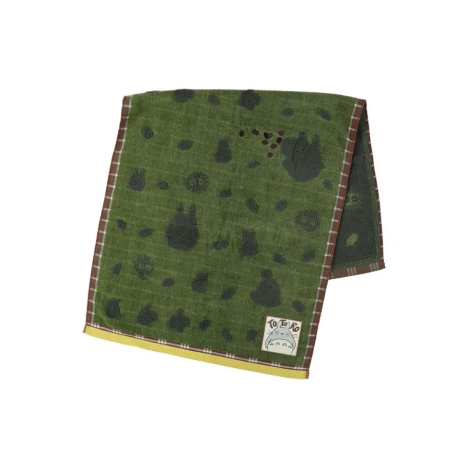 Maison Ghibli Towel Autumn Green 34X80 Cm - My Neighbor Totoro Clearance