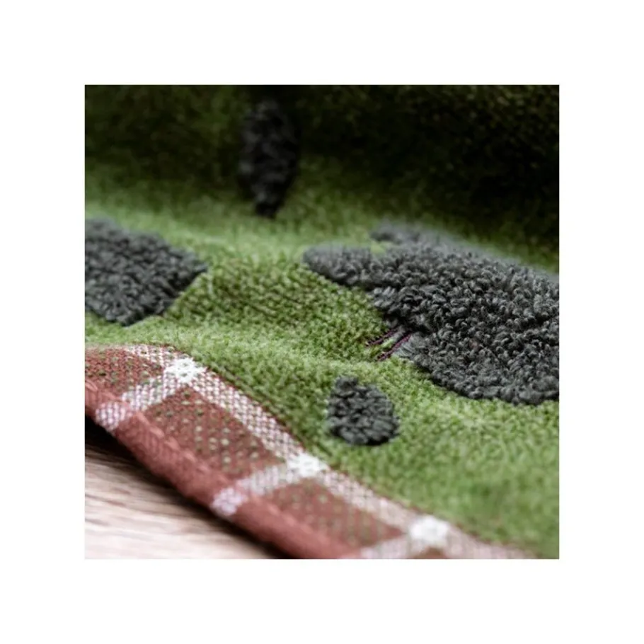 Maison Ghibli Towel Autumn Green 34X80 Cm - My Neighbor Totoro Clearance