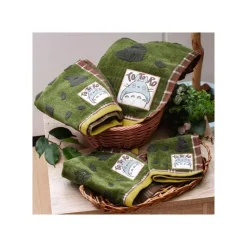 Maison Ghibli Towel Autumn Green 34X80 Cm - My Neighbor Totoro Clearance