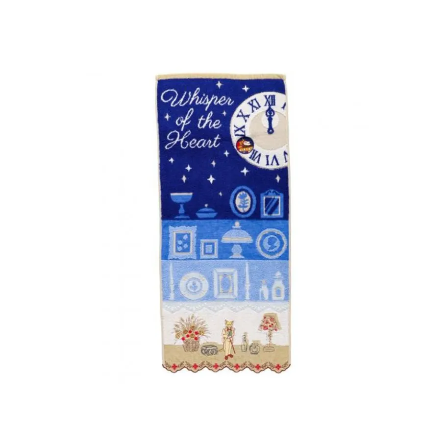 Maison Ghibli Towel Baron & Antique Shop 34X80 Cm - Whisper Of The Heart Discount