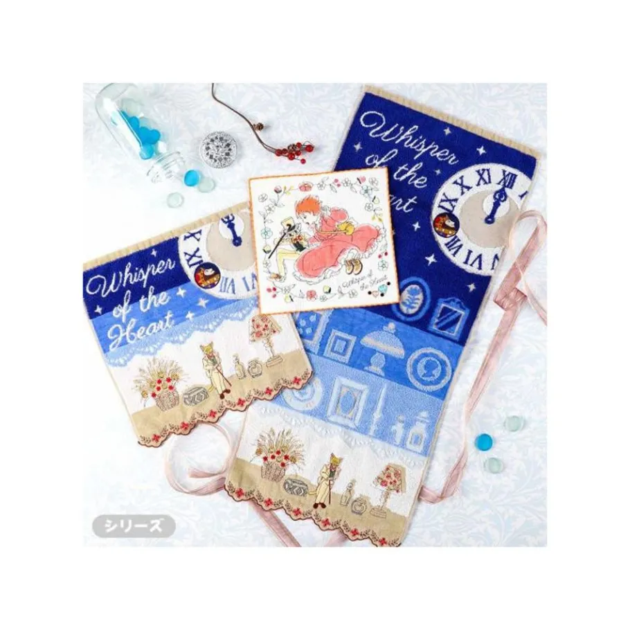 Maison Ghibli Towel Baron & Antique Shop 34X80 Cm - Whisper Of The Heart Discount