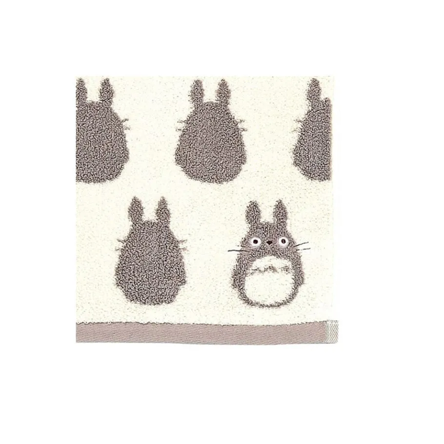 Maison Ghibli Towel Big Totoro Silhouette 33X80 Cm - My Neighbor Totoro Online