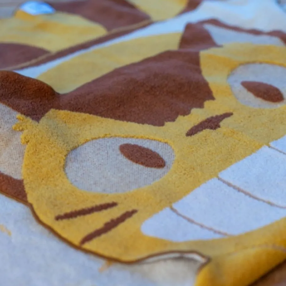 Maison Ghibli Towel Catbus Silhouette 87 X 120 Cm - My Neighbor Totoro Discount