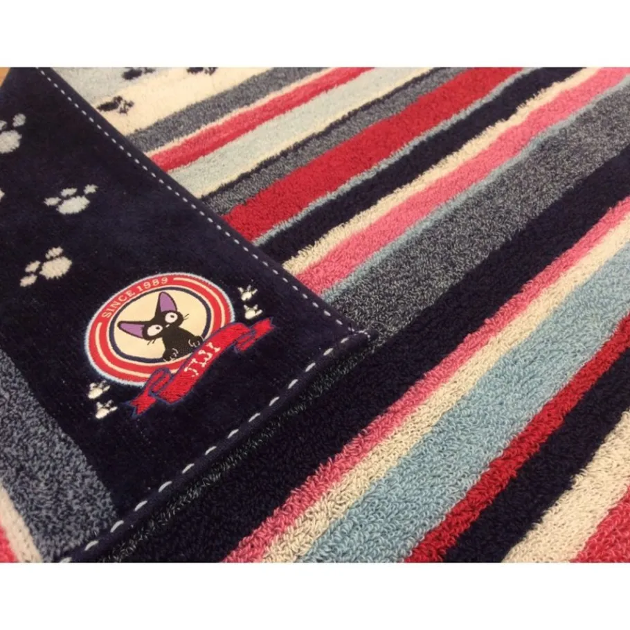 Maison Ghibli Towel Jiji Footprints 34X80 Cm - Kiki'S Delivery Service Online
