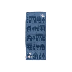 Maison Ghibli Towel The Night Of Departure 34X80 Cm - Kiki'S Delivery Service New