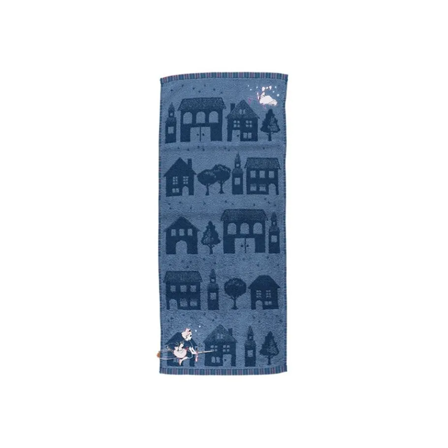 Maison Ghibli Towel The Night Of Departure 34X80 Cm - Kiki'S Delivery Service New