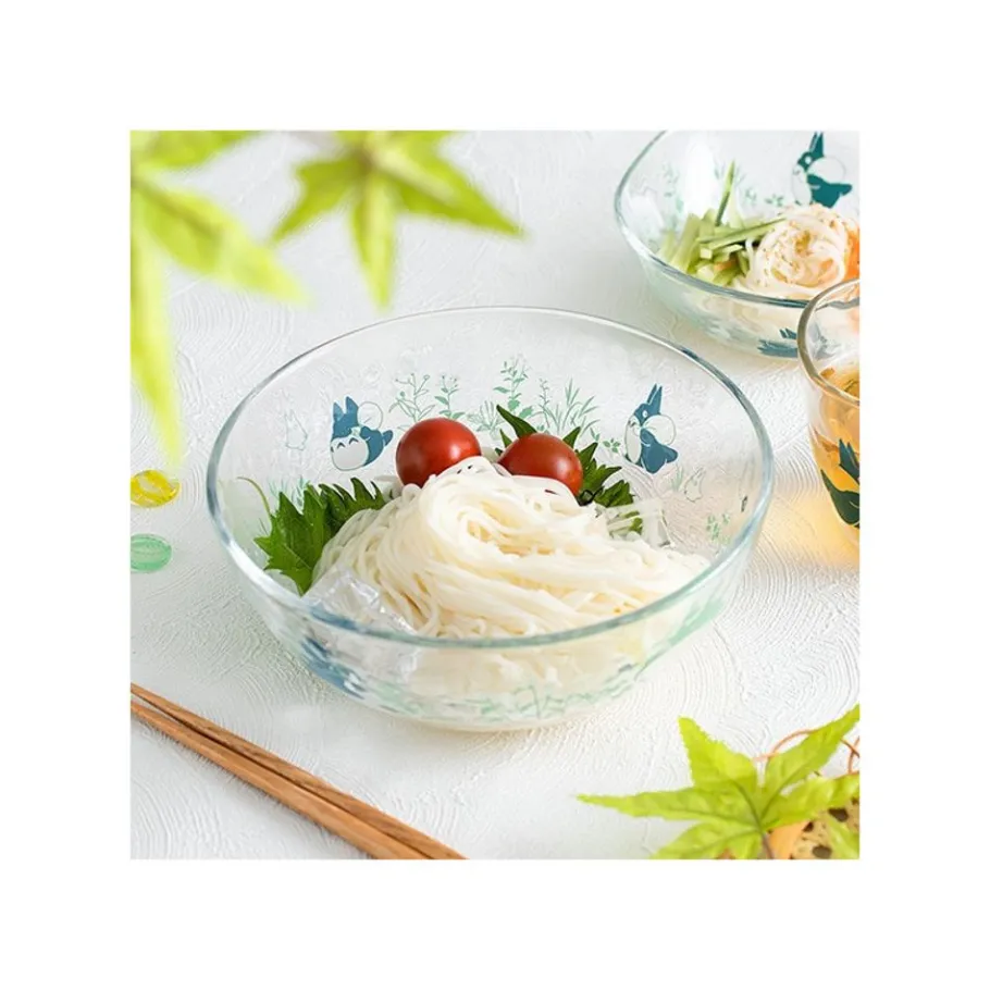 Maison Ghibli Transparent Bowl 17Cm Chasing Acorns - My Neighbor Totoro Outlet