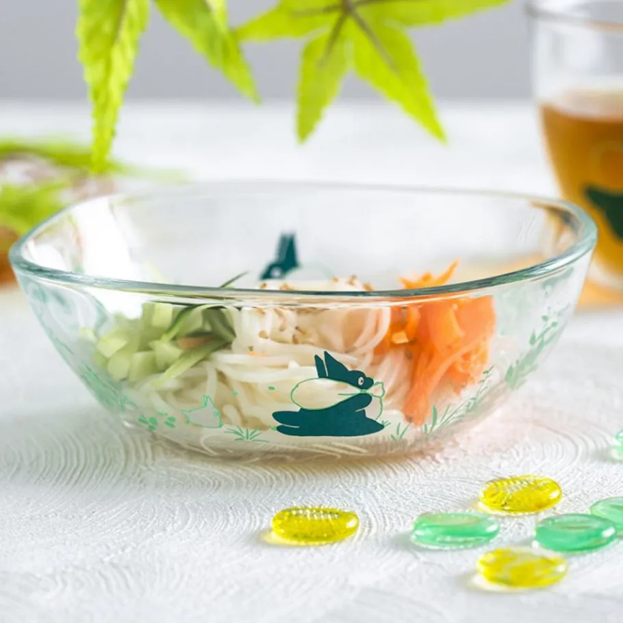 Maison Ghibli Transparent Bowl 13Cm Chasing - My Neighbor Totoro Best
