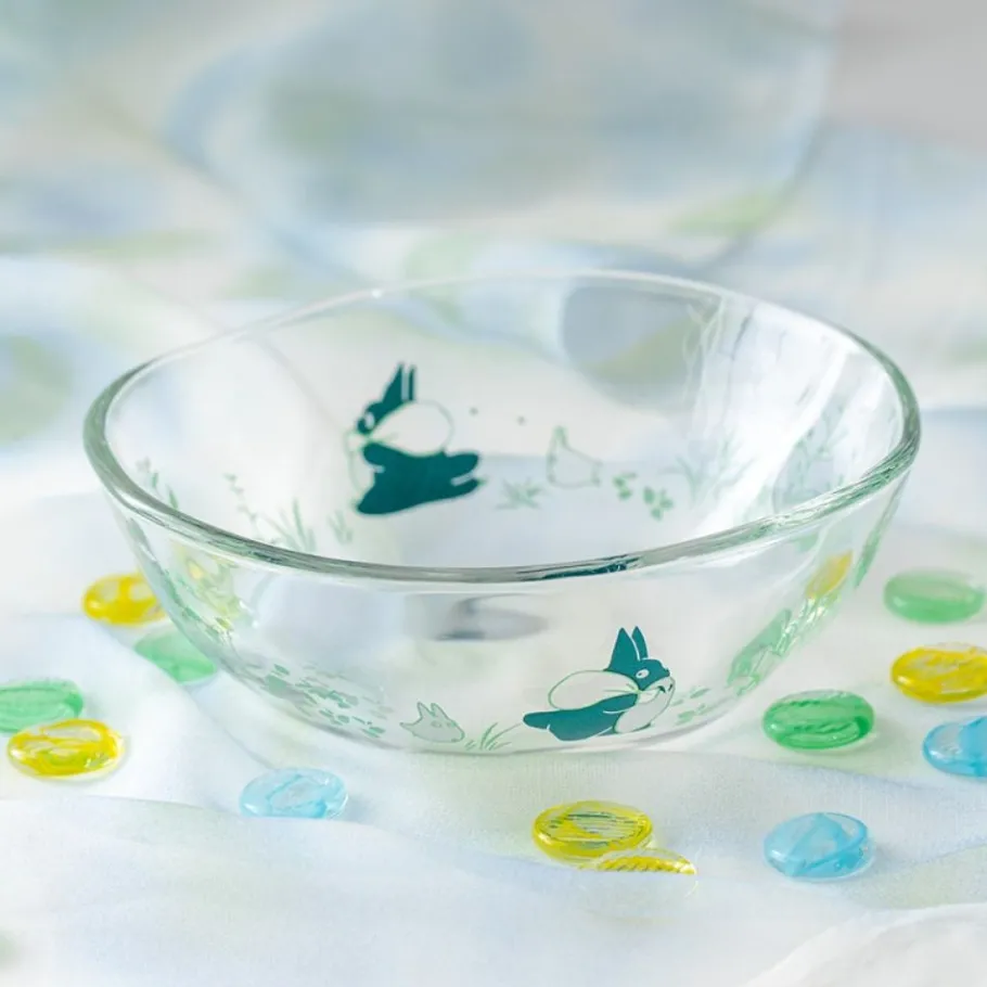Maison Ghibli Transparent Bowl 13Cm Chasing - My Neighbor Totoro Best