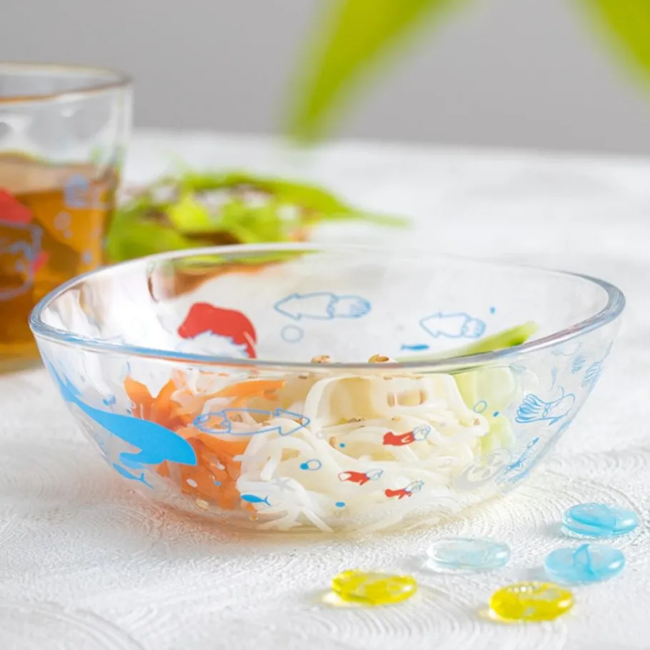 Maison Ghibli Transparent Bowl 13Cm Ponyo Under The Sea - Ponyo On The Cliff Best