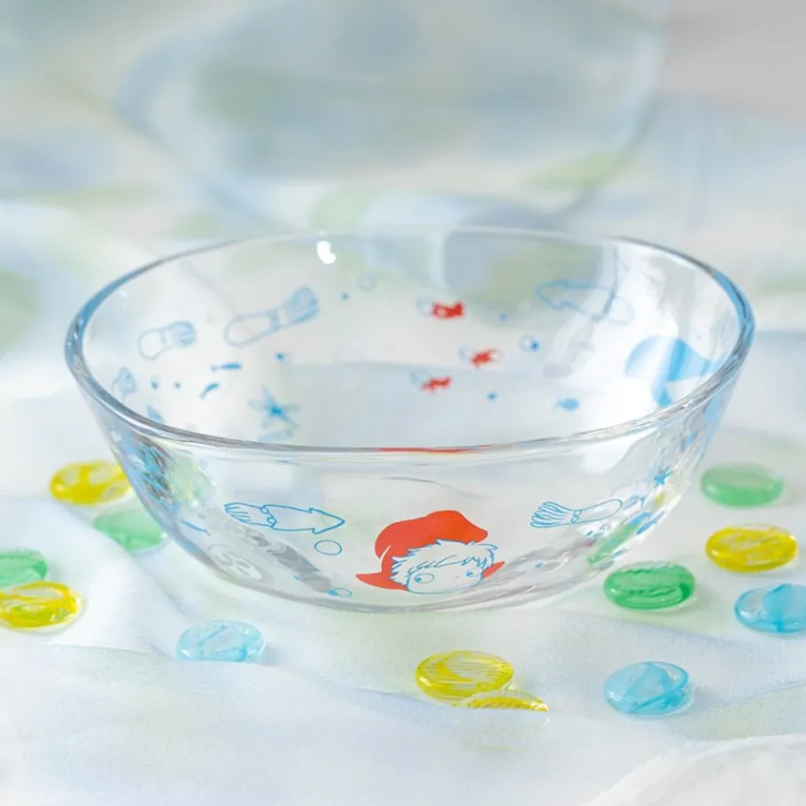 Maison Ghibli Transparent Bowl 13Cm Ponyo Under The Sea - Ponyo On The Cliff Best