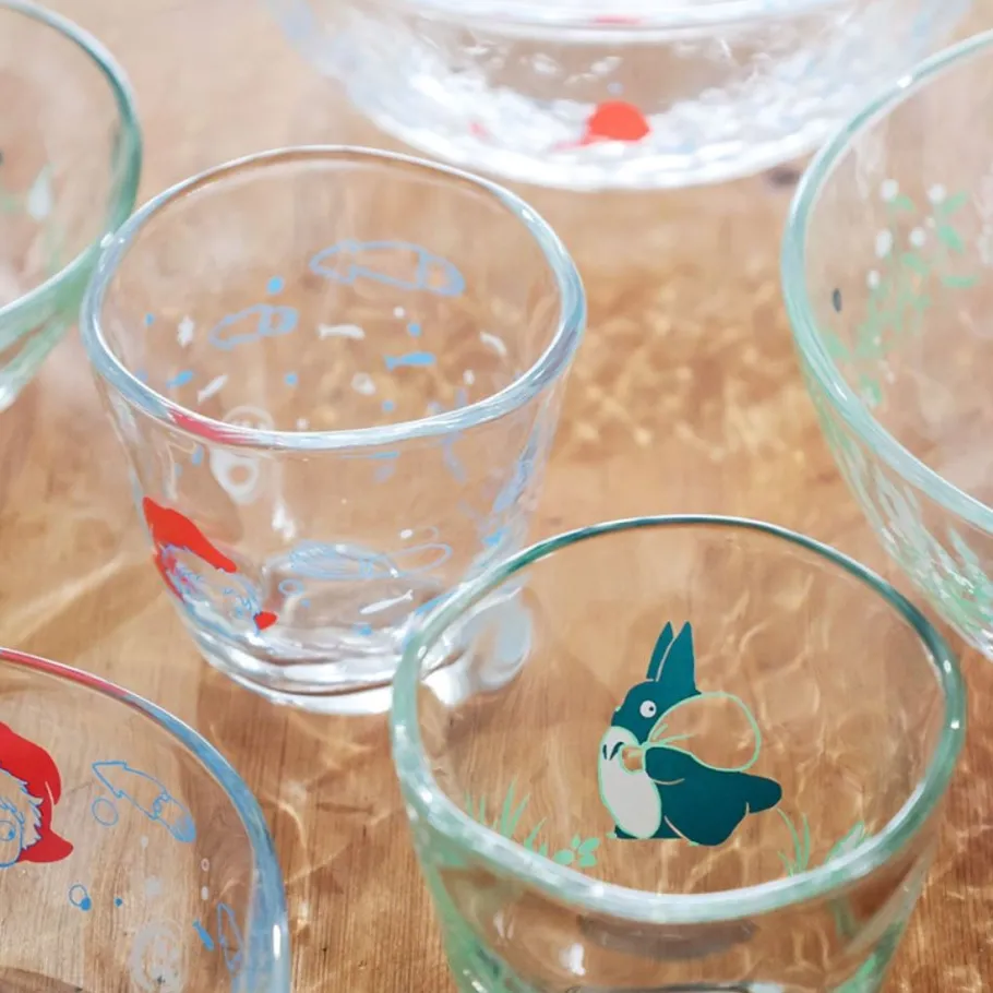 Maison Ghibli Transparent Glass Chasing Acorns - My Neighbor Totoro Sale