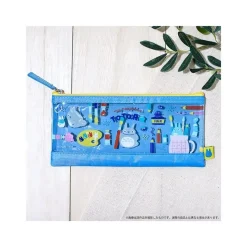 Maison Ghibli Transparent Pencase Blue - My Neighbor Totoro Clearance