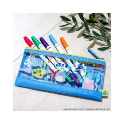 Maison Ghibli Transparent Pencase Blue - My Neighbor Totoro Clearance