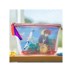 Maison Ghibli Transparent Pouch Embroidered - Kiki'S Delivery Service Hot