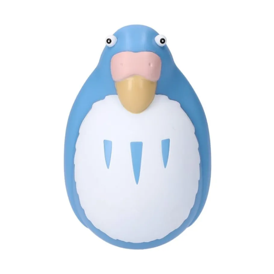 Maison Ghibli Two Pack Roly-Poly Figurines Blue & Green Parakeet - The Boy And The New