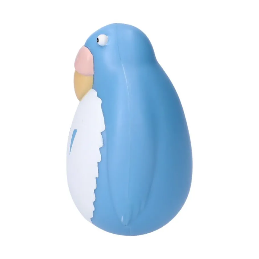 Maison Ghibli Two Pack Roly-Poly Figurines Blue & Green Parakeet - The Boy And The New