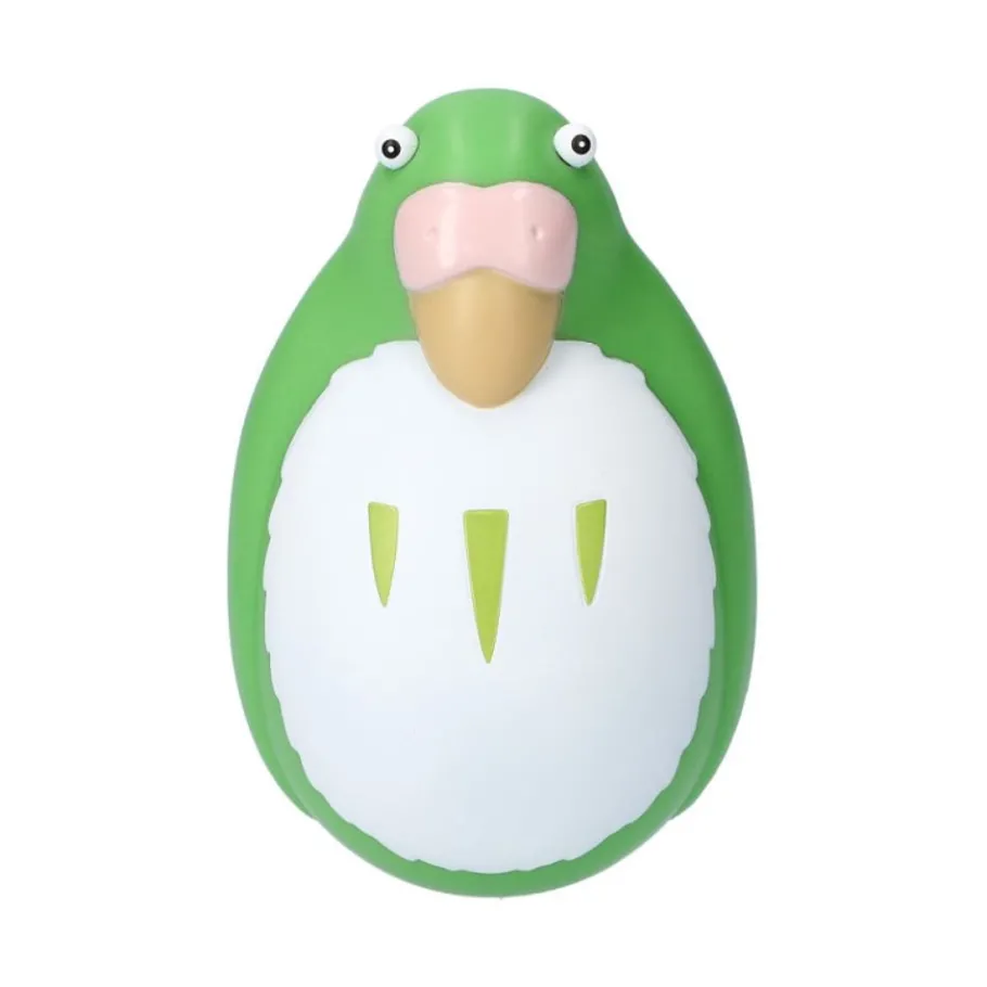Maison Ghibli Two Pack Roly-Poly Figurines Blue & Green Parakeet - The Boy And The New