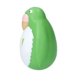 Maison Ghibli Two Pack Roly-Poly Figurines Blue & Green Parakeet - The Boy And The New