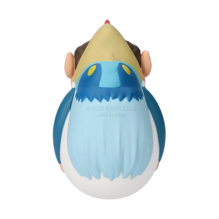 Maison Ghibli Two Pack Roly-Poly Figurines Heron & Warawara - The Boy And The Heron Clearance