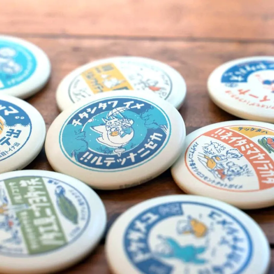 Maison Ghibli Vintage Badge Collection 10 Pcs - My Neighbor Totoro