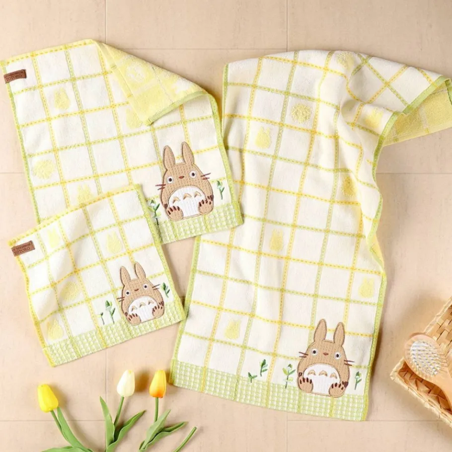 Maison Ghibli Waffle Mini Towel Totoro 25X25 Cm - My Neighbor Totoro Online