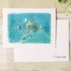 Maison Ghibli Watercolour Greeting Cards 24 X 15,8 Cm Autumn - My Neighbor Totoro Best