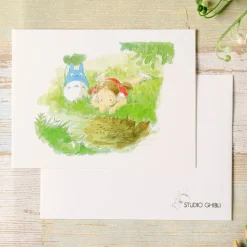 Maison Ghibli Watercolour Greeting Cards 24 X 15,8 Cm Summer - My Neighbor Totoro Best